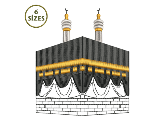 Download Kaaba Embroidery Design - Premium Resources