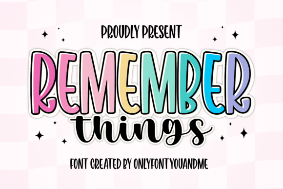 Download Remember Things - Thin Collection